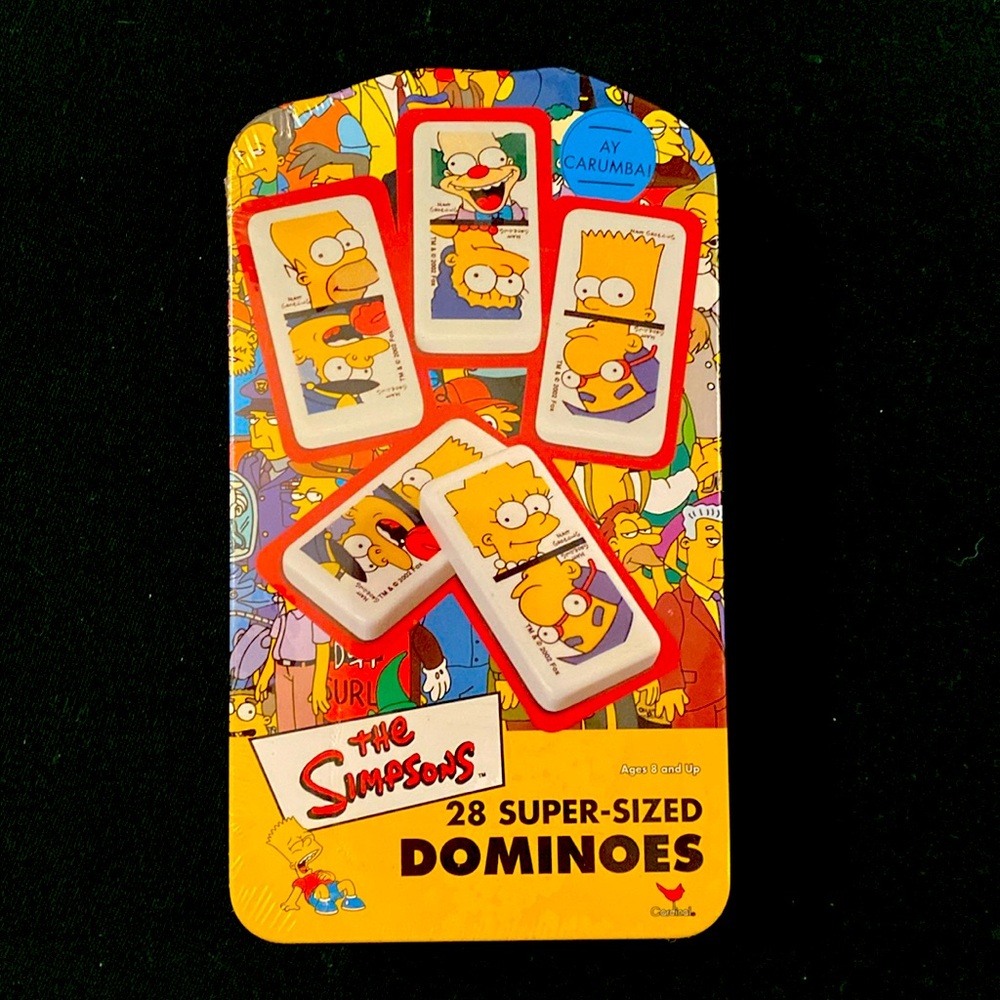 The Simpsons Dominos NWT factory sealed